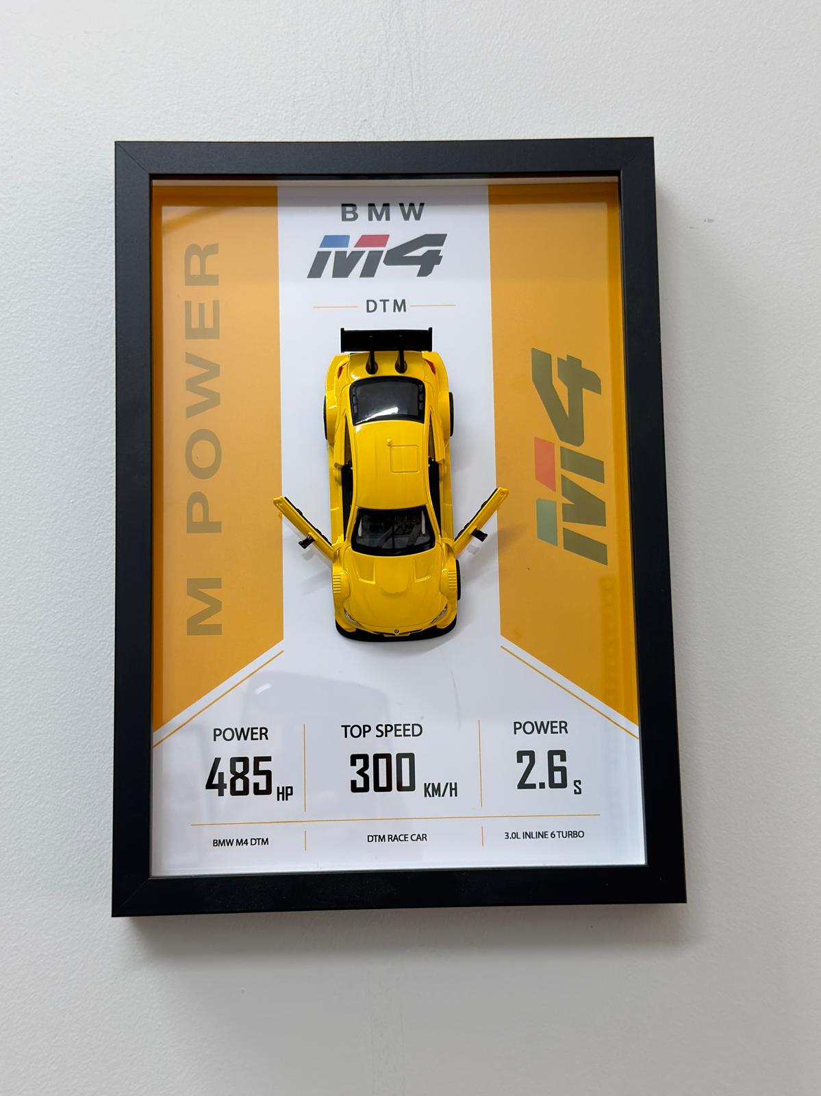 BMW M4 DTM TABLO | The Garage Atelier